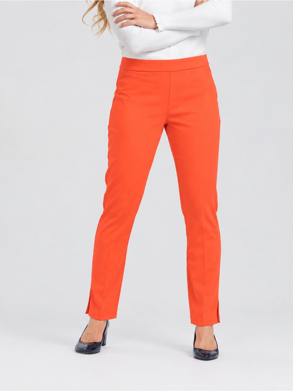 Peace of Cloth Brie Pull On Pants - Color Sun (Orange) NWT - Size Large and XS